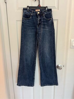 Kut from the Kloth Dark Blue Wide-Leg Jeans